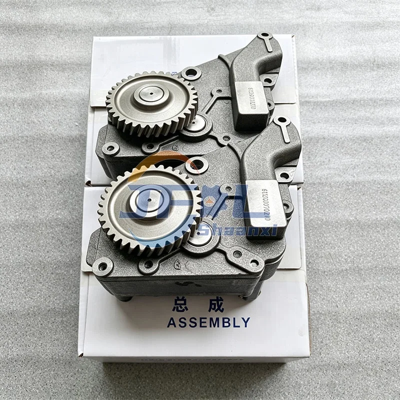 Heavy Duty Truck Weichai WD615 WD618 WP10 WP12 Diesel Engine Oil Pump Assembly 612600070270 For FAW J5