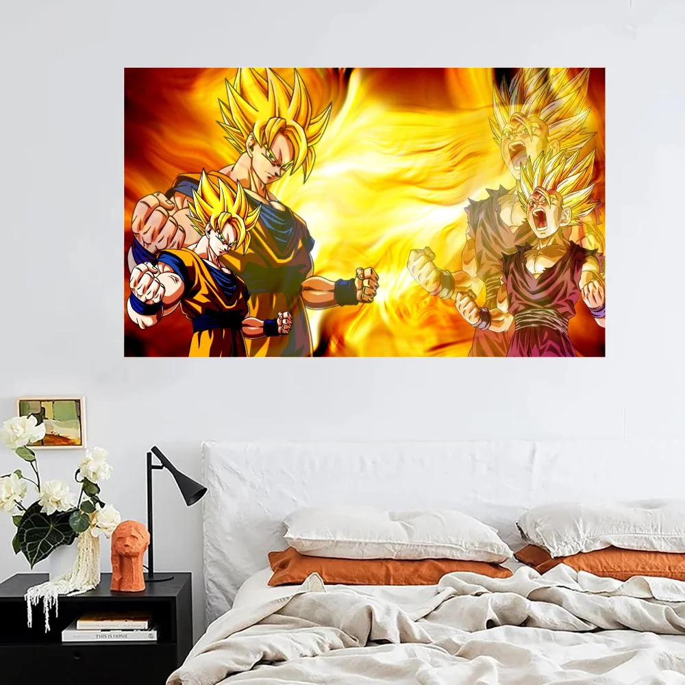 D-dragon Ball Garden Flag to Hang Decorative Flags for Rooms Outdoor Decorations Flags and Banners Garage Decoration Home Decor