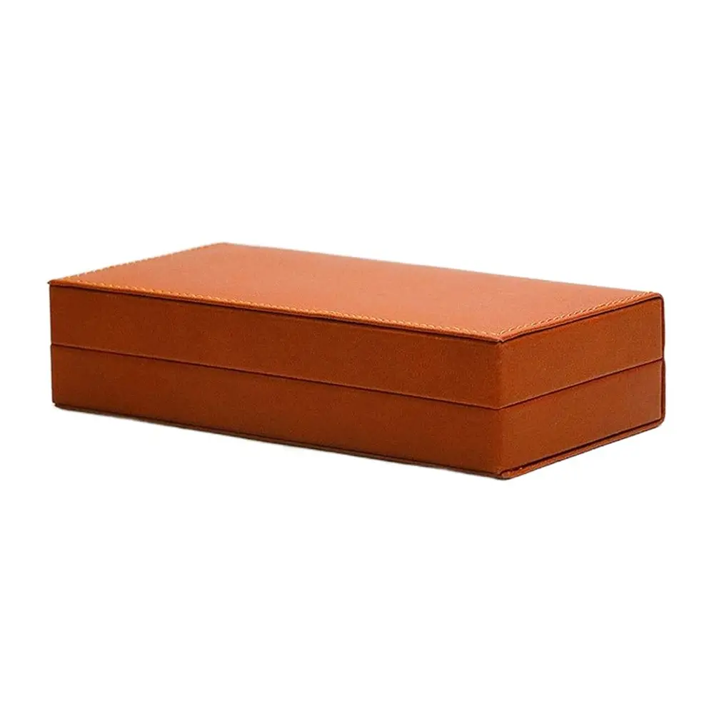 PU Material Fountain Pen Box Packaging Rectangular Gift Pen Box Writing Exquisite Luxury Pen Storage Box Business Gifts