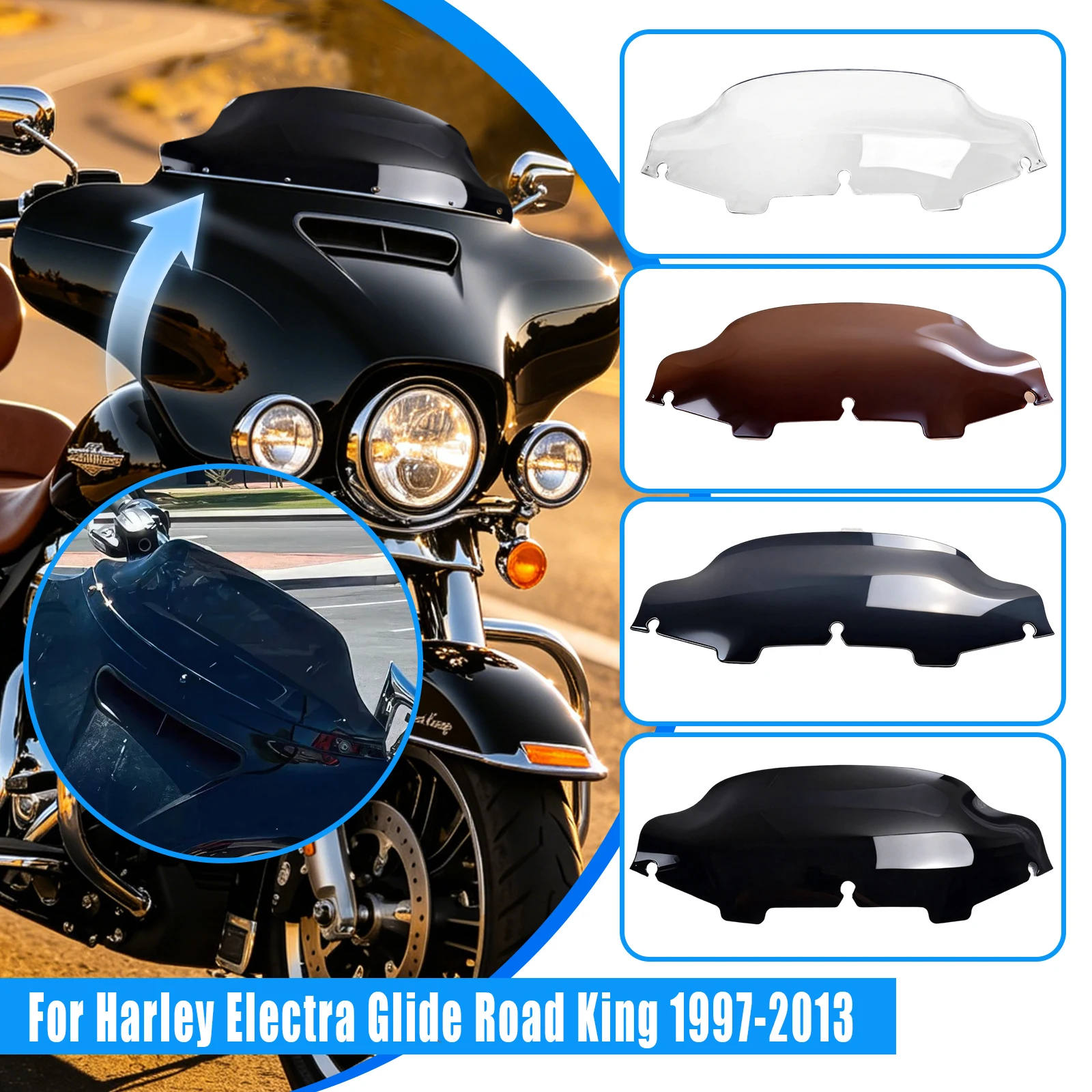 1pcs Windshield Fairing 6