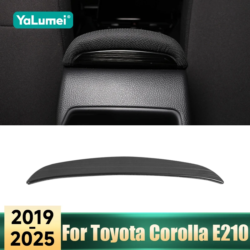 Für Toyota Corolla E210 2019 2020 2021 2022 2023 2024 2025 Hybrid Auto Hintere Mittelkonsole Armlehnen-Aufkleber Zierleisten Abdeckung Zubehör