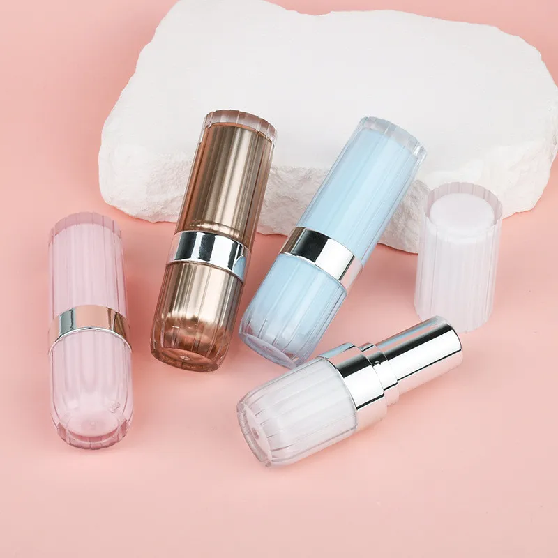10/30/50pcs 12.1 มม.ลิปสติกหลอด Lipblam ขวดบรรจุภัณฑ์ DIY ลิปสติกขวดแพคเกจ Lipgloss แต่งหน้าบรรจุ