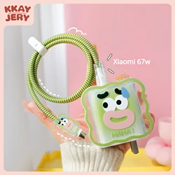 Applicable Xiaomi 67W Data Cable Protective Cover Redmi Charger Head Note/11/12/13/Pro/K60/k50 Wire Cord Protector Case