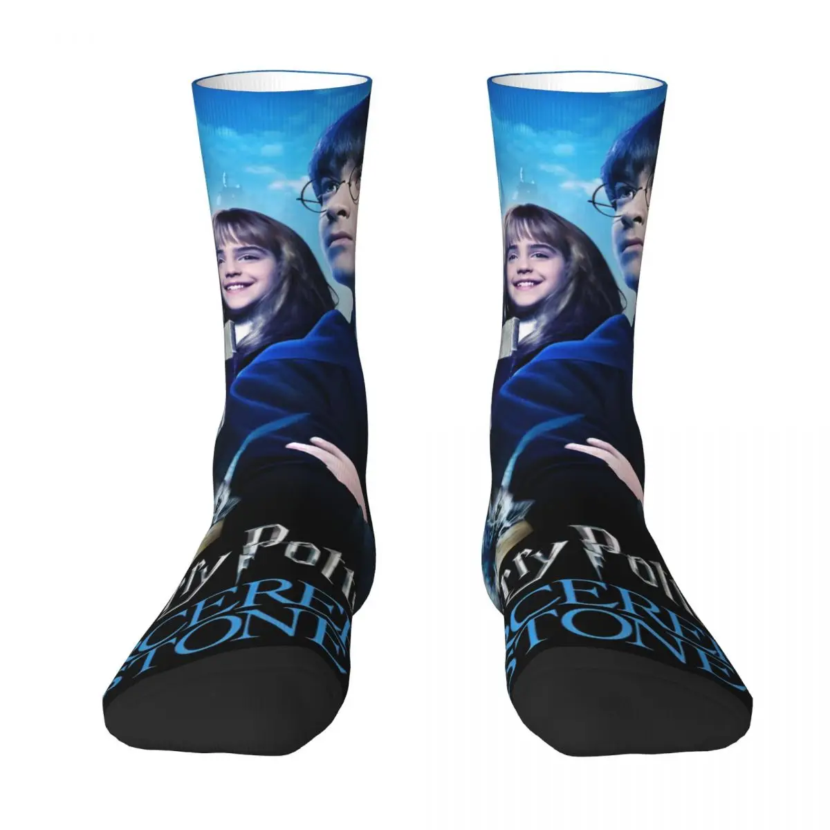 Couple Socks MINISO Harries Movie P-Potters Stockings Autumn Gothic Medium Soft Socks Design Cycling Non Slip Socks