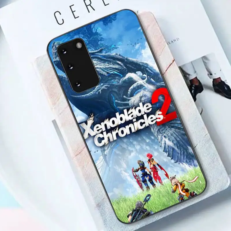 FHNBLJ Xenoblade Chronicles 2 Game Phone Case for Samsung S10 21 20 9 8 plus lite S20 UlTRA 7edge