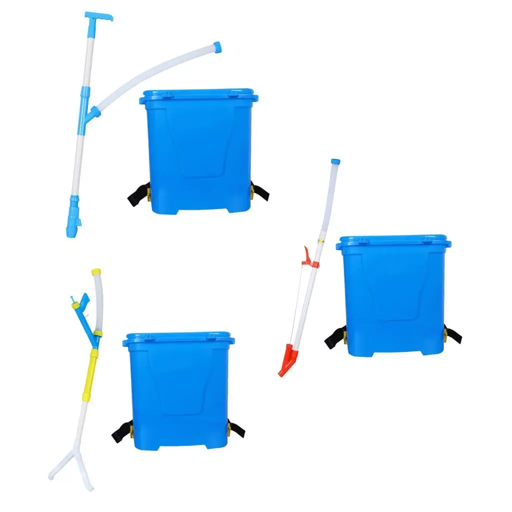 Manual Fertilizer Spreader 25L Multifunction Fertilizer Spreader Fertilizer Sprayer for Vegetables Farm Corn Fruit Trees