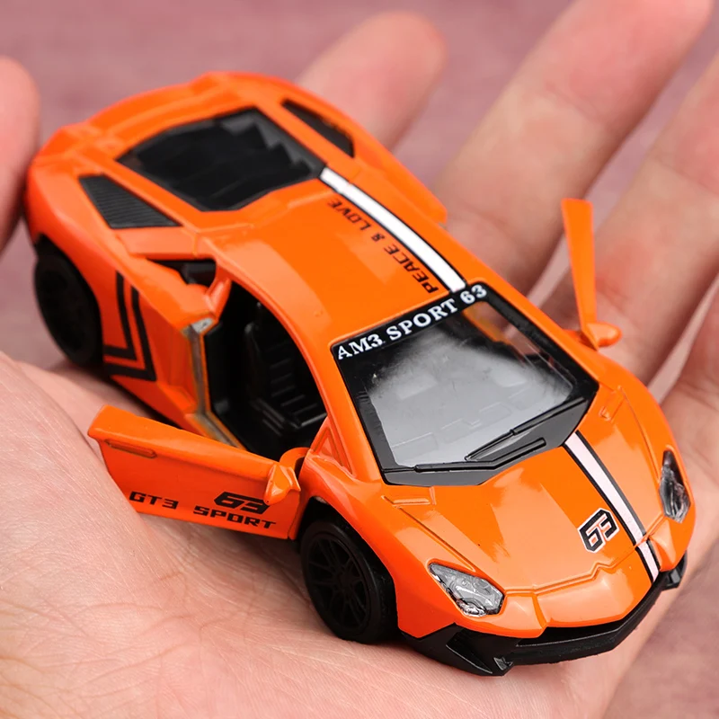 (С сумкой) Модели гоночных автомобилей в масштабе 1:43, детские игрушки, супер крутые цветовые комбинации