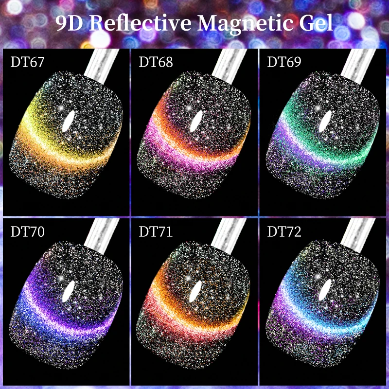 9D Reflecterende Kattenoog Mag - Nail Art Rainbow recensie en prijs