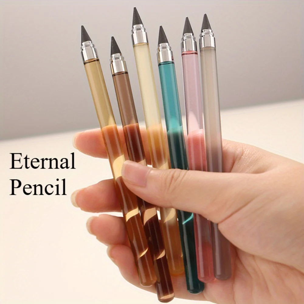 

Бесчернильный, перманентный, бесконечный карандаш 0,5 мм | Твердость Hb, пластиковый материал, сменное наконечник, без заточки, для студентов, домашний офис