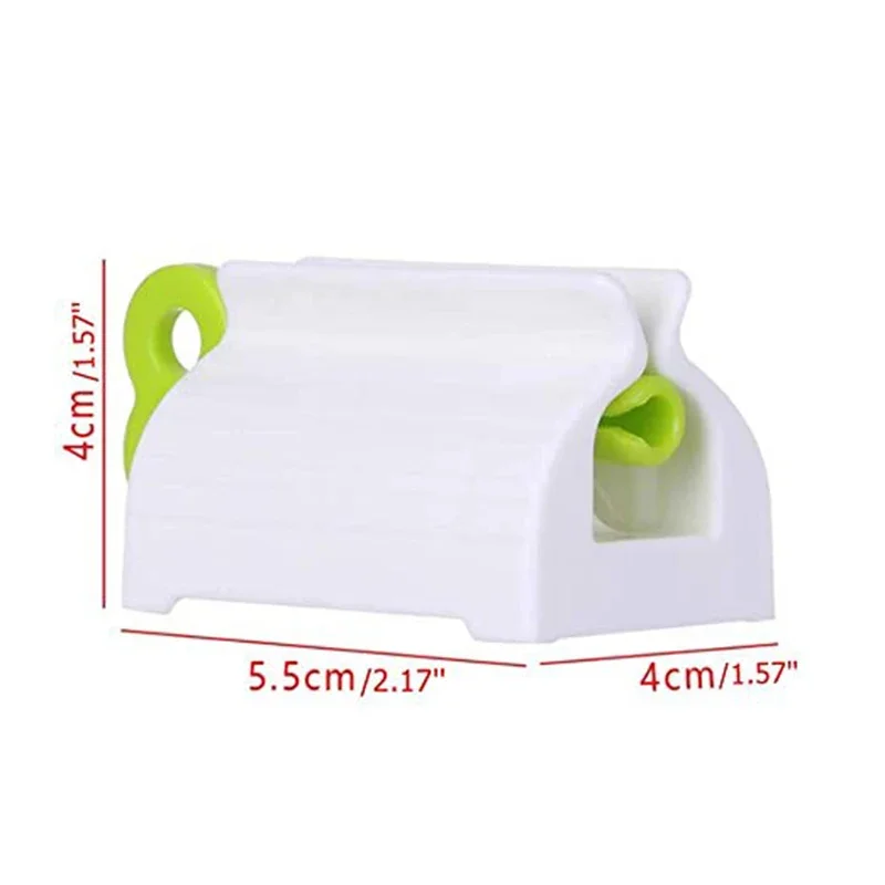 1PC Home Plastic Toothpaste Tube Squeezer Easy Dispenser Rolling Holder Bathroom Supply Tooth Cleaning Accessories Creme Dental