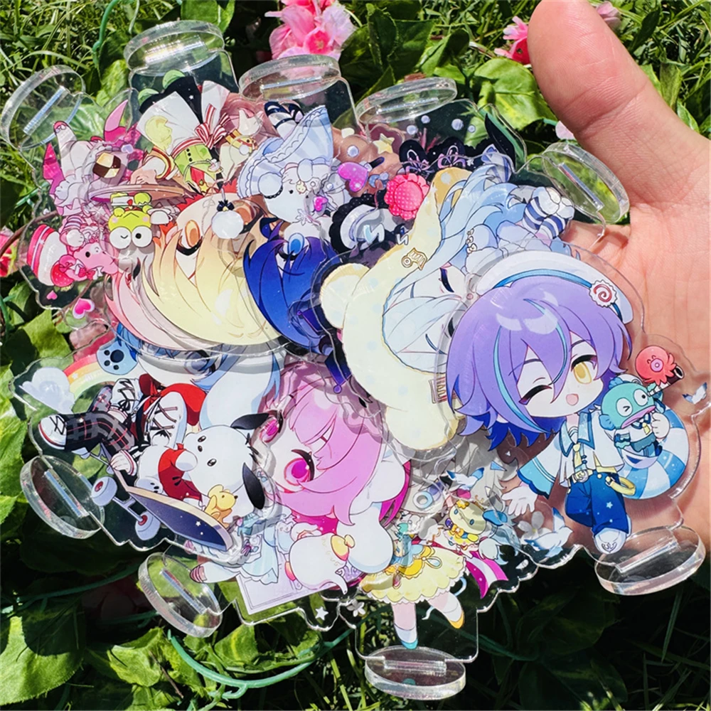 Anime Project SEKAI Colorful Stage feat Asahina Mafuyu Shinonome Ena AKIYAMA MIZUKI Cosplay Accessories Badge Stand Plate Prop