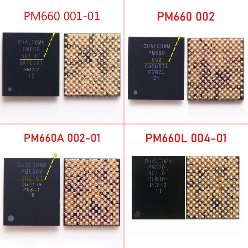 PMIC PM660 001 002 PM660A 002-01 PM660L 004-01 Power Supply Chips for Xiaomi 6X NOTE 3 REDMI NOTE 6 7 OPPO R11 Plus VIVO X20 X21