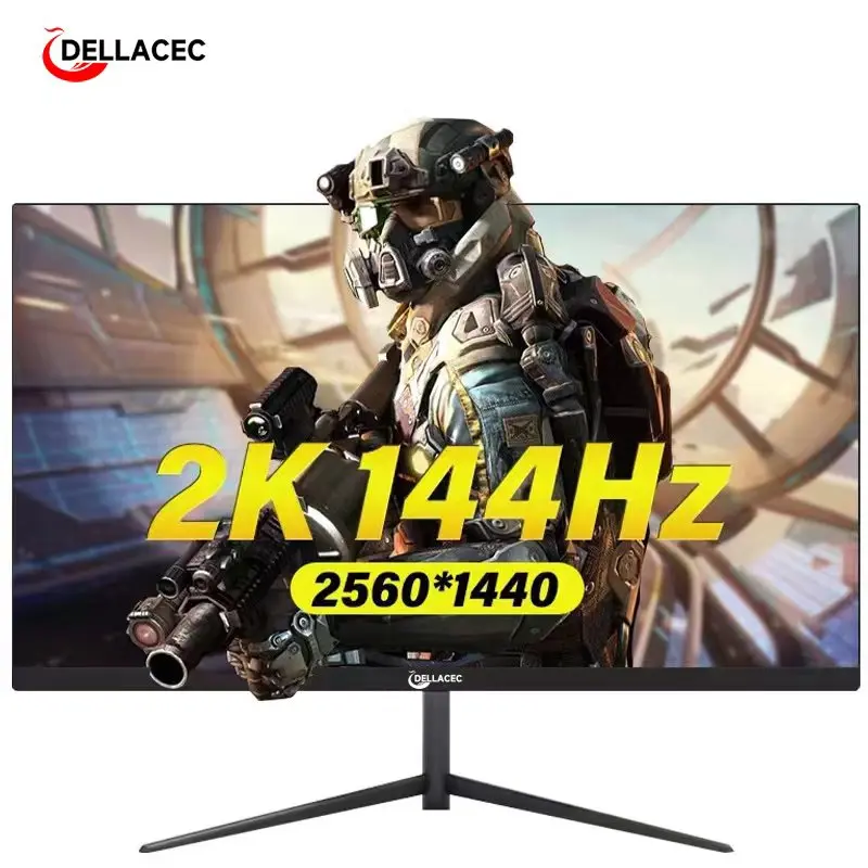 

DELLACEC 27 Inch 144/165Hz VA 2K Curved Display 2560 * 1440P Computer Game Screen HDMI/DP 1-2 Ms