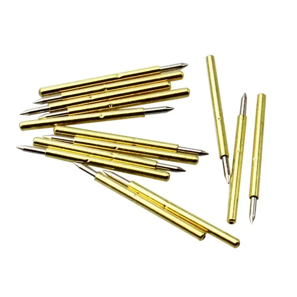 Hot Sale P75 Series Nickel Plated Test Probe Electronic Spring Detection Needle Brass Pogo Pins For Test Tools