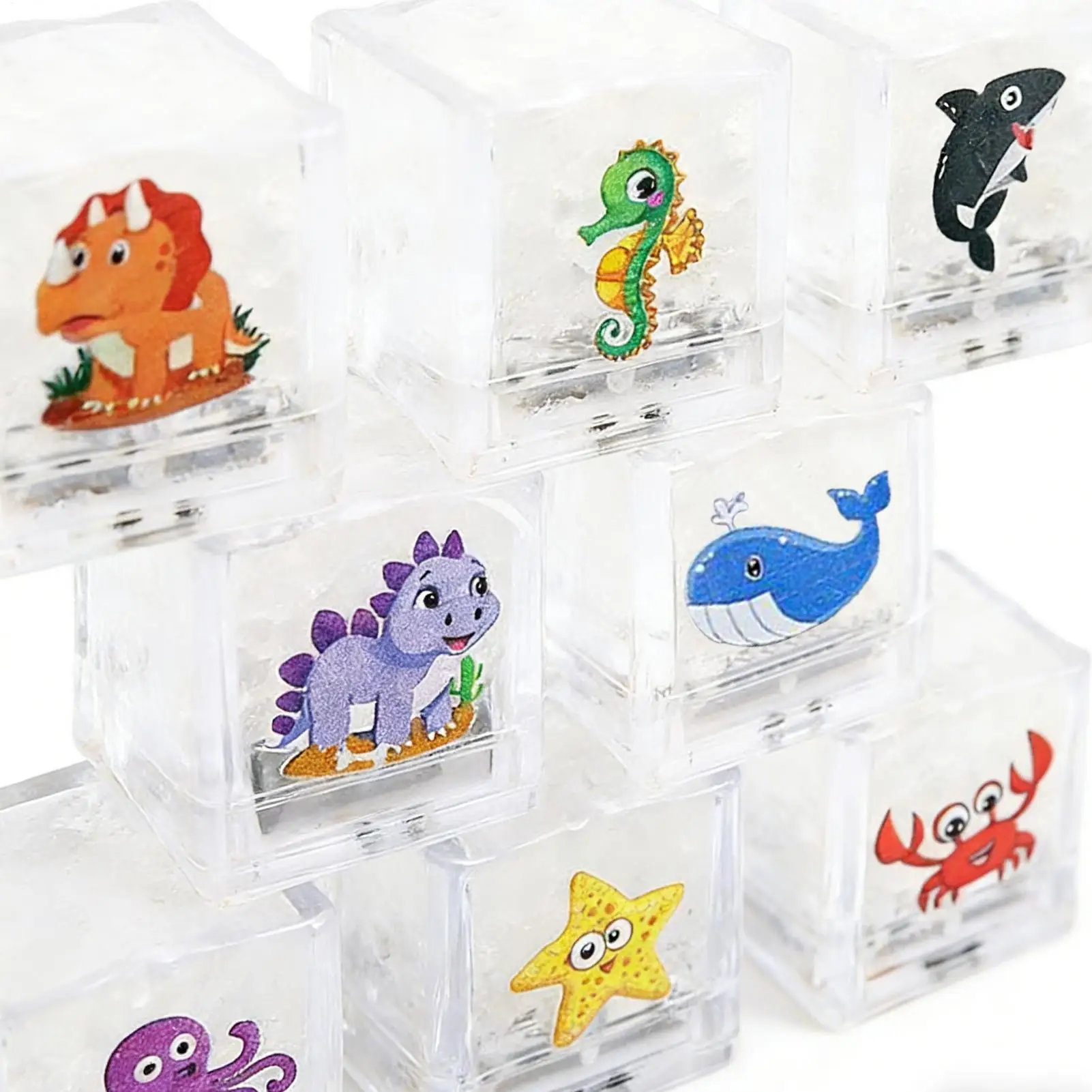 Luzes de banheira para crianças, 8 peças, ativadas por água, divertidas, à prova d'água, banho, gelo, brinquedos de água para meninos, meninas, banheira, piscina