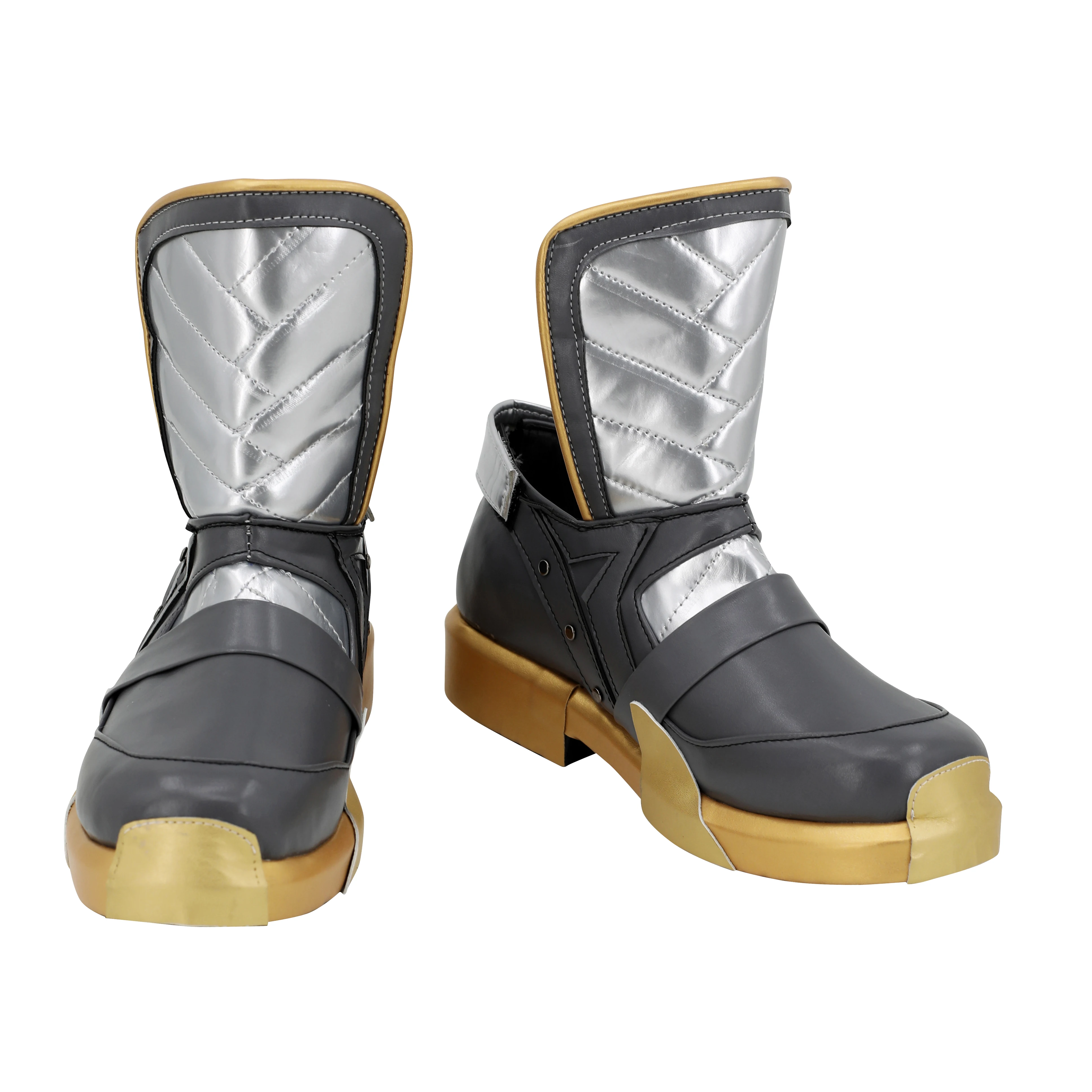 Game LOL HEARTSTEEL Ezreal Cosplay PU Leather Boots Shoes Halloween Cosplay Costume Prop Custom Made