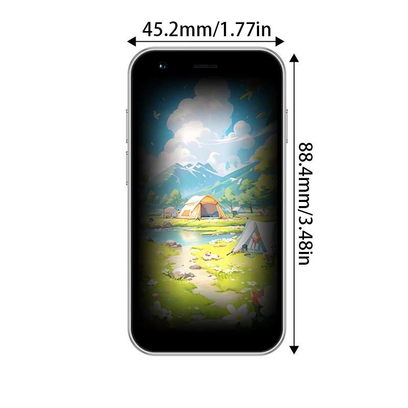 A17 Mini is a 3.0-inch mini smartphone with 2GB of RAM and 16GB of storage. It supports WiFi, GPS, and the Google Play Store.