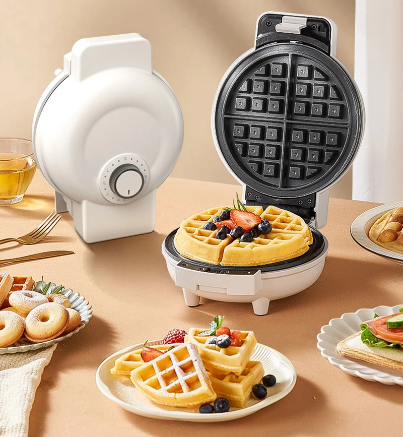 Waffles Maker Electric Waffle Machine Removable Plates 700W Breakfast Machine Bubble Egg Cake Oven 220V Waflera Mini Pot