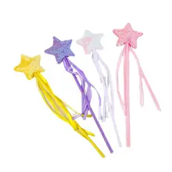 Five Pointed Star Fairy Wand Kids Magic Stizh Party Princess Cosplay Props