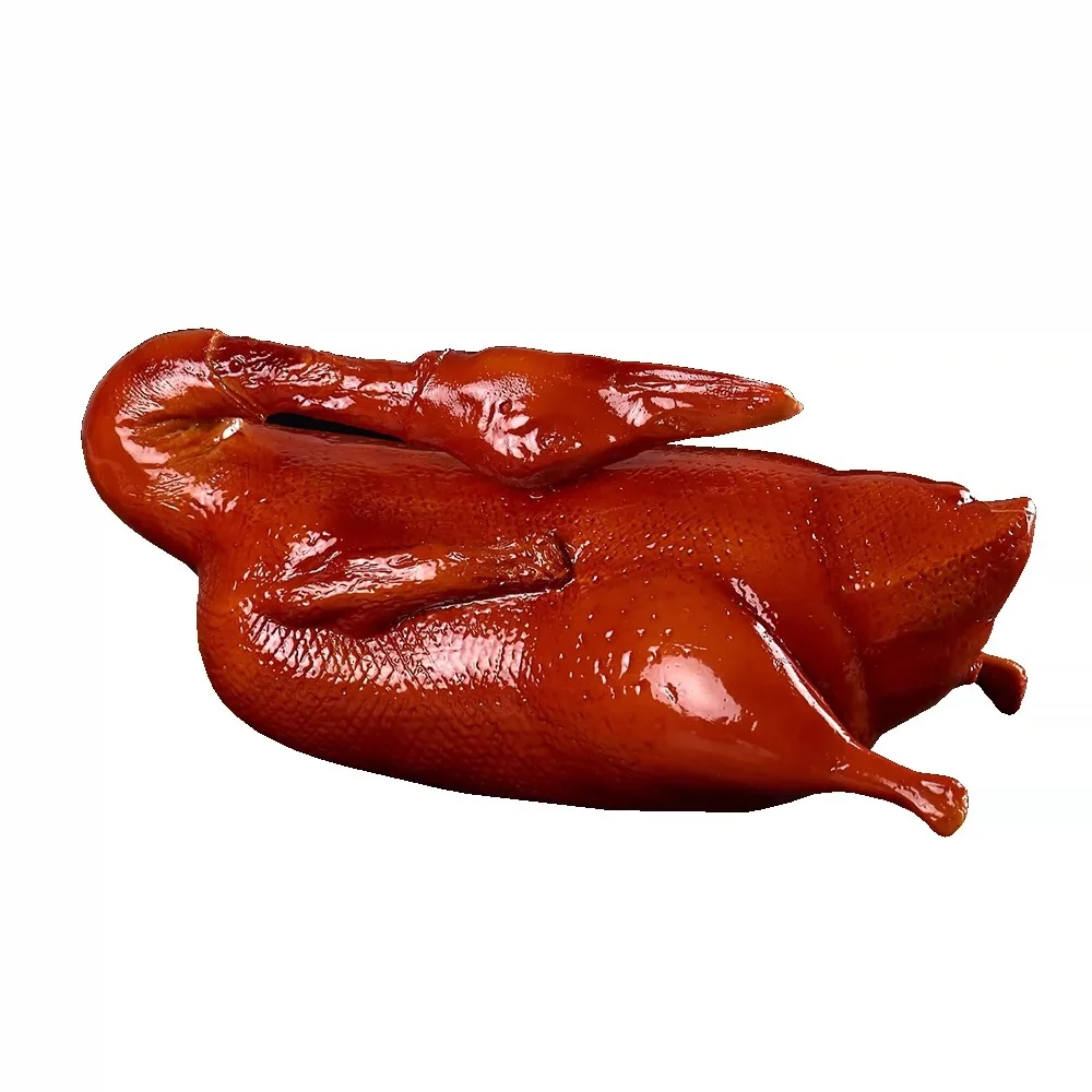 Modelo de pato asado de Beijing, modelo de ganso asado crujiente no graso, modelo de pato asado, colgante, pato falso