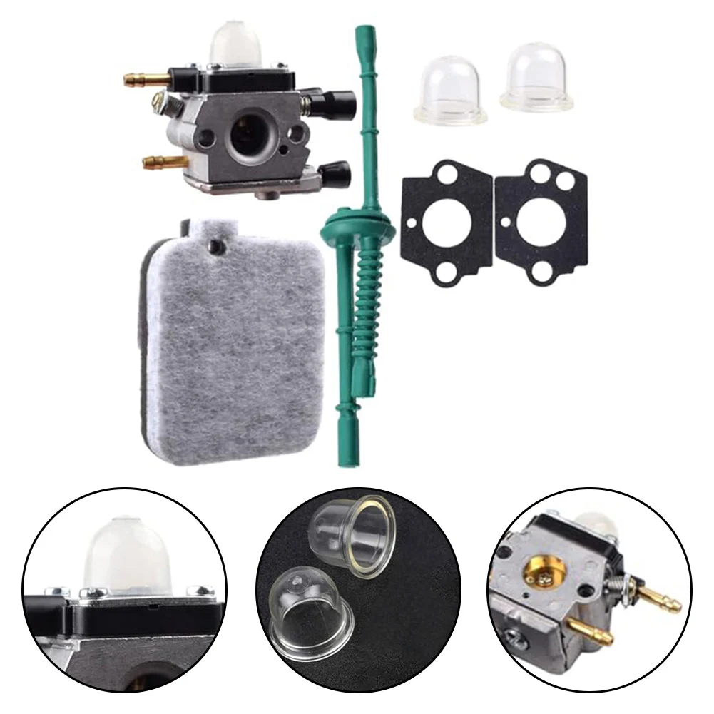 Essential Carburetor Kit for Various Leaf Blower Models Including For BG55 and SH Series with Installation Tools