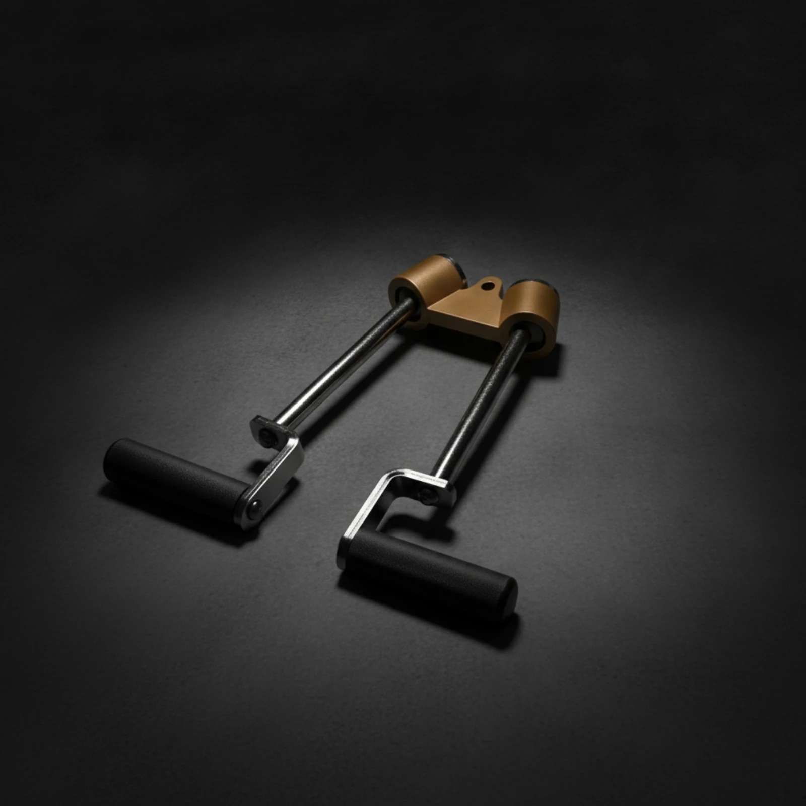 Rotating Fitness Handle Smooth Rotation Cable Machine Attachment Exercise Equipment Textured for Bodybuilders, Strength Training