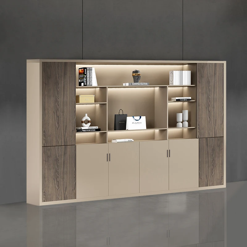 Customizable High Quality Modern Design Wooden File Cabinet Large Office Furniture For School Gym Workshop