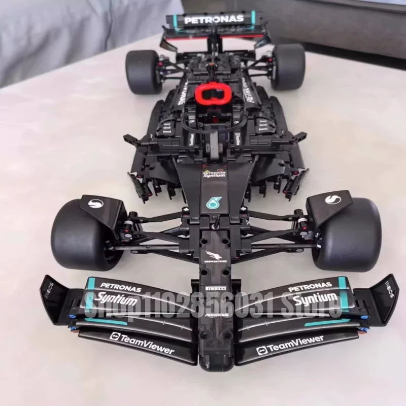 1642Pcs Technical Speed Race Car Building Blocks F1 W14 E Performance Assemble Bricks Vehicle Toys Gifts For Adult Boy