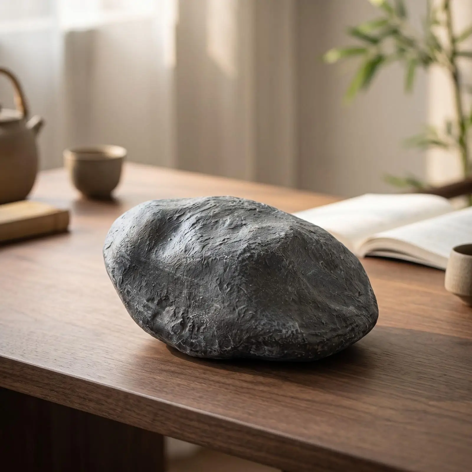 Realistic Industrial Stone Faux Rock Sculpture Lightweight Fiberglass Fake Boulder for Photography Studio Backdrop Decor
