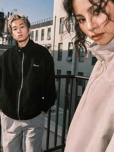 

Men's And Women's Autumn Winter Stand Collar Suede Jaet Embroidered American Retro Pure Color Versatile Windproof Coat