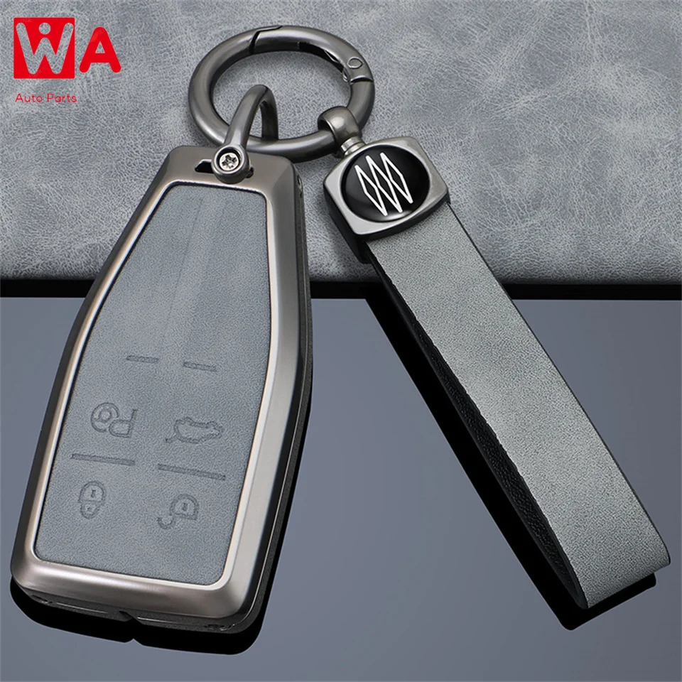 

High-end 4 Buttons Protection Shell Car Remote Key Case Cover For FAW Hongqi H5 2021 2022 2023 Hongqi H5 Accessories