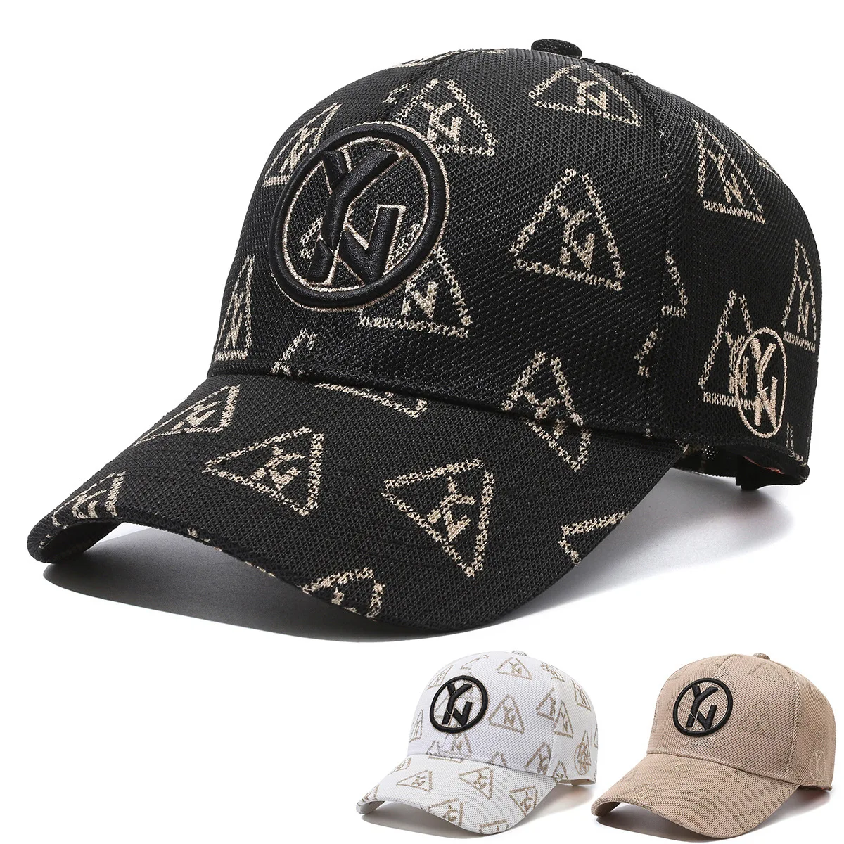 Button Top Letter Baseball Cap Adjustable Unisex Outdoor Sun Hat For Men Women Trendy European Style Sunset Island Walk 2026 New