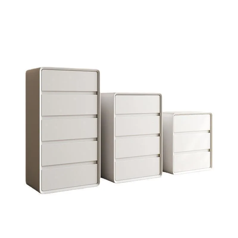 Комод для гостиной, чистый белый ящик, два крема, простой современный шкаф для хранения, шкаф для спальни, три или четыре