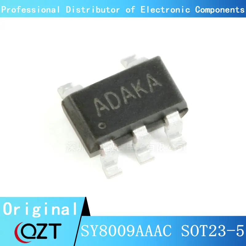 10pcs/lot SY8009AAAC SOT23 SY8009A SY8009 1.5A ADJ DC-DC buck regulator SOT23-5 chip New spot