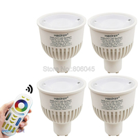 MiBoxer Dimmable Smart LED Bulb 6W GU10 RGB+CCT (2700-6500K) LED Spotlight FUT106 2.4G Remote WiFi Alexa Google Voice Control