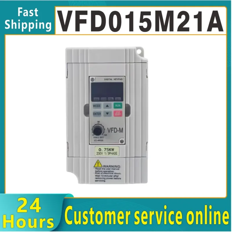 

Hot Sale Brand new inverter VFD015M21A single-phase 220V 1.5KW