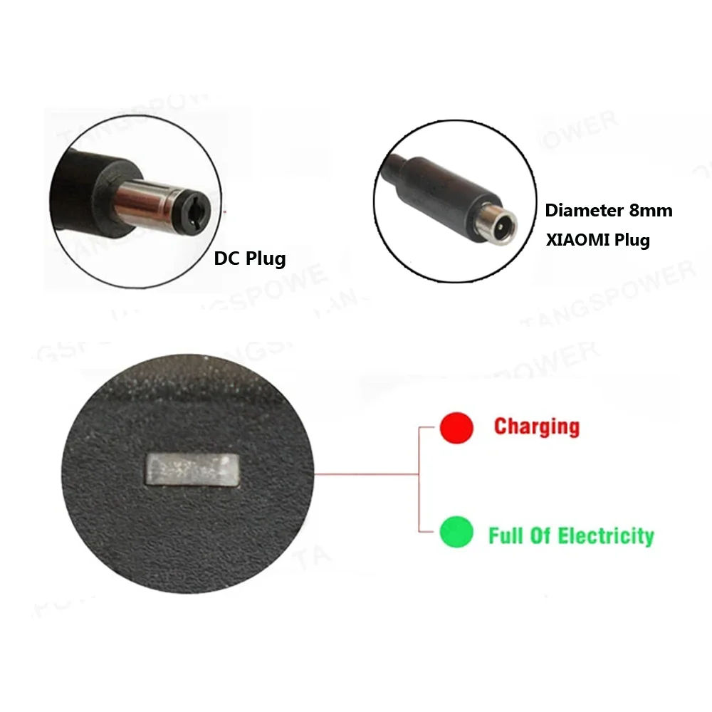 Intelligent Charger for Lithium Battery 36V 10S 42V 2A/3A/5A DC Plug/XM 8mm Plug Smart Lithium Li-ion Battery Chargers