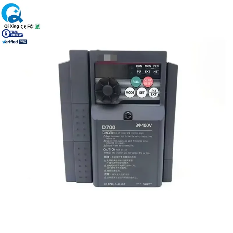 for FR-D740-0.75K VFD Inverter 0.75kW Variable Frequency Drive PLC Controller New Original Equipment in Stock
