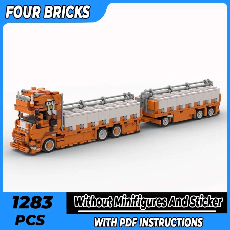 

Moc строительные кирпичи, городская модель автомобиля, транспортер морепродуктов, V8, технология, модульные блоки, подарки, игрушки для детей, наборы «сделай сам», сборка