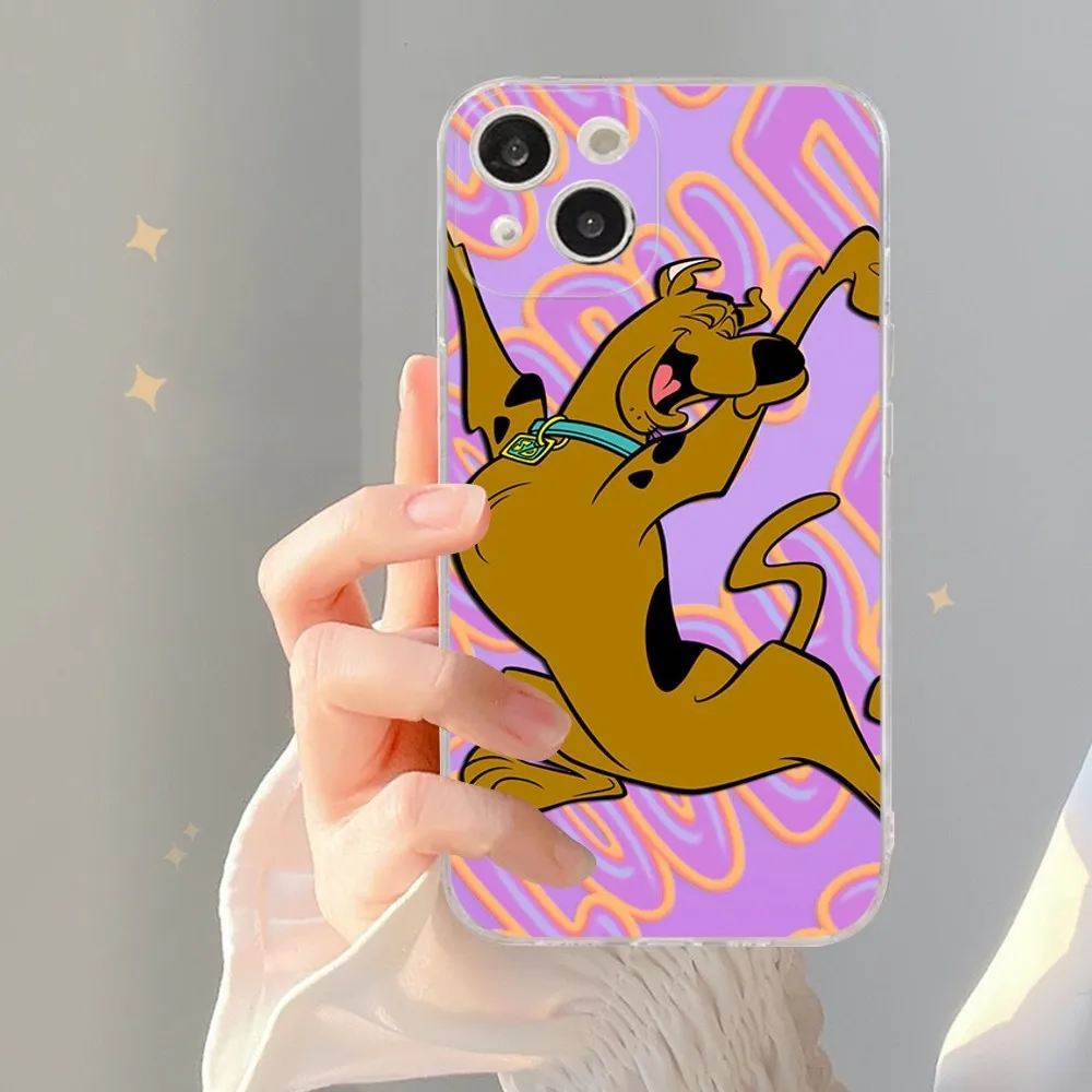 Cute cartoon anime dog Cushion Cover Silicone Soft for iphone 15 14 13 12 11 Pro Mini XS MAX 8 7 6 Plus X XS XR Cover