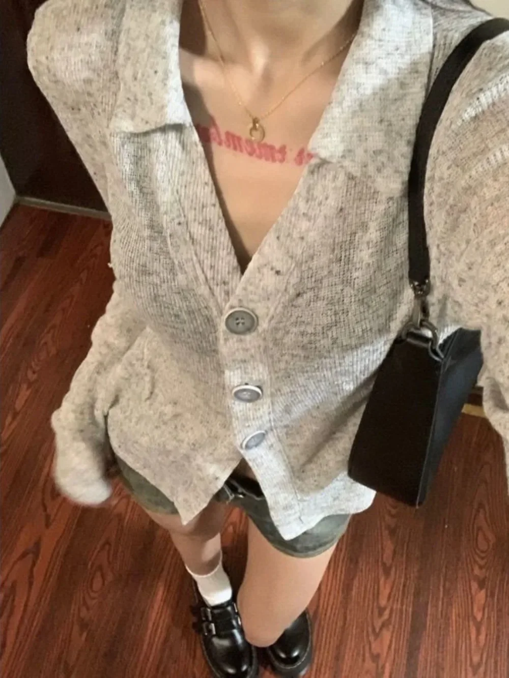 

Minority Slim Moda Лидер продаж Pull Femme American Vintage Spice Girls Солнцезащитный вязаный кардиган Тонкий вентиляционный Sing Breasted Mujer