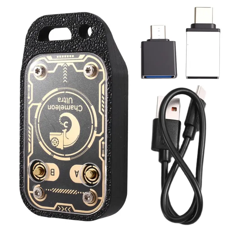 

A96T Chameleon Ultra RFID Smart Chip Reader Smart Card Emulator 125K 13.56Mhz IC ID Card Decode With Reset+Automatic Polling