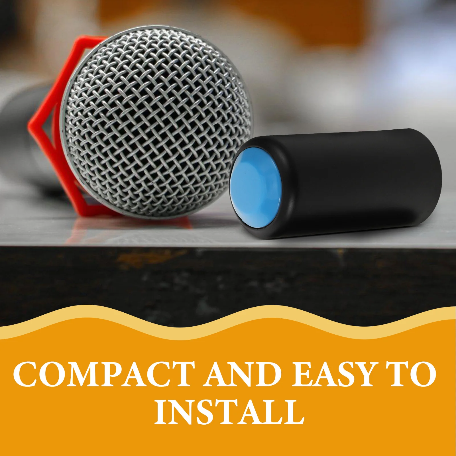 2Pcs Microphone Tail Cover Precision Fit Plastic Protective Sleeve for Pgx2 Slx2 Pg58 Beta58 Recording Streaming