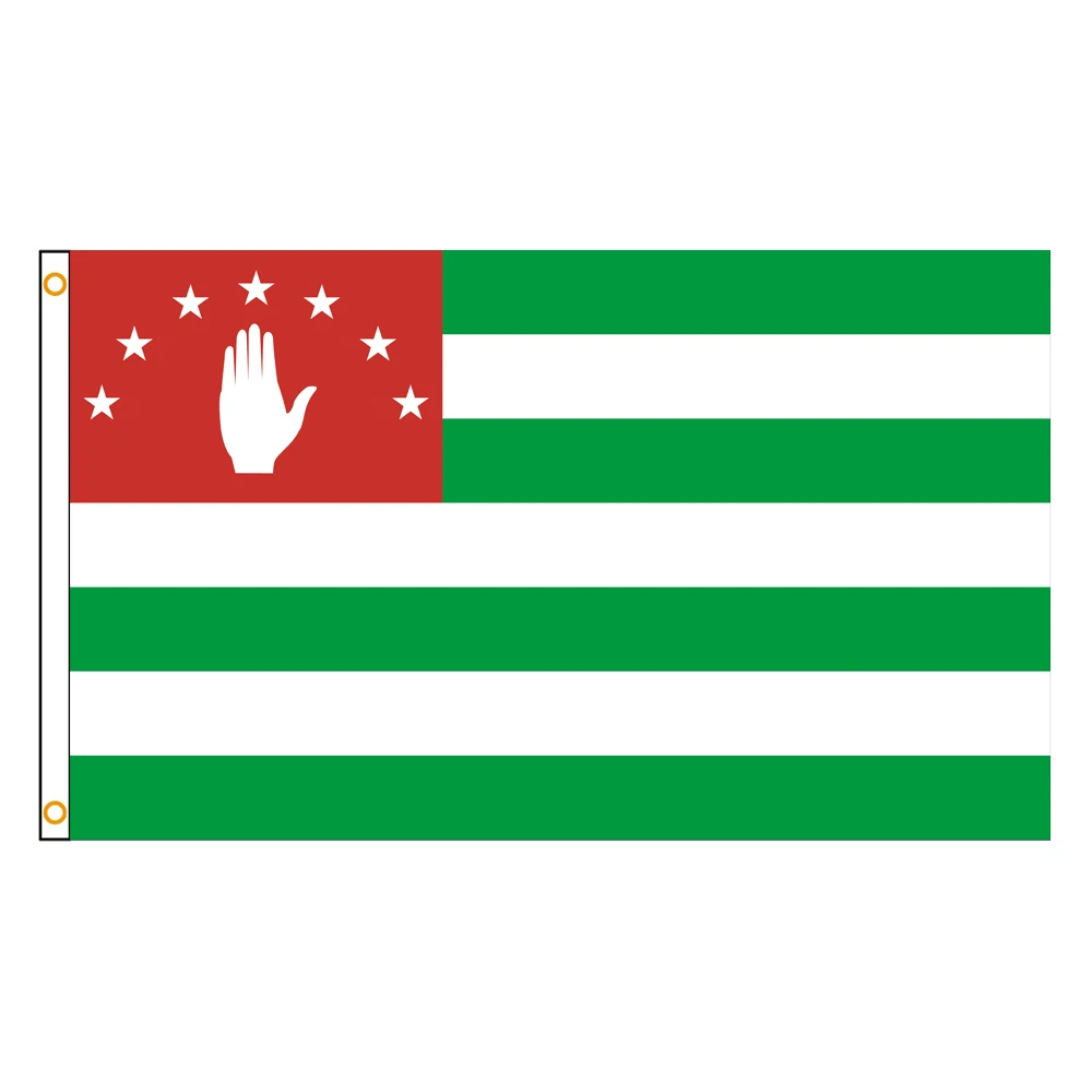 60×90 90x150 120×180CM Abkhazia Abkhaz Emblem Flag Polyester Printed Banner Tapestry For Decor