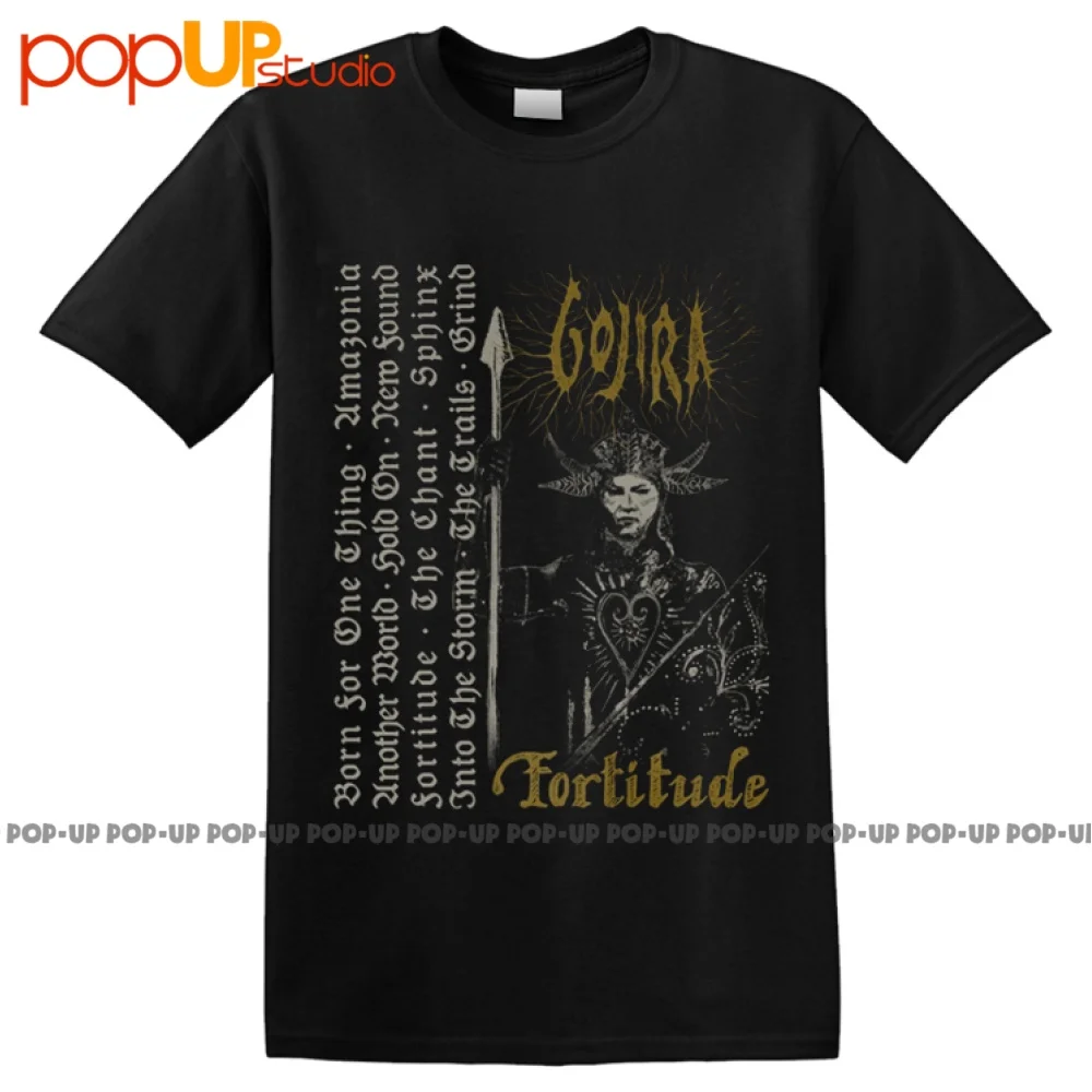 GOJIRA - 'Fortitude Tracklist (Organic Shirt)' T-Shirt