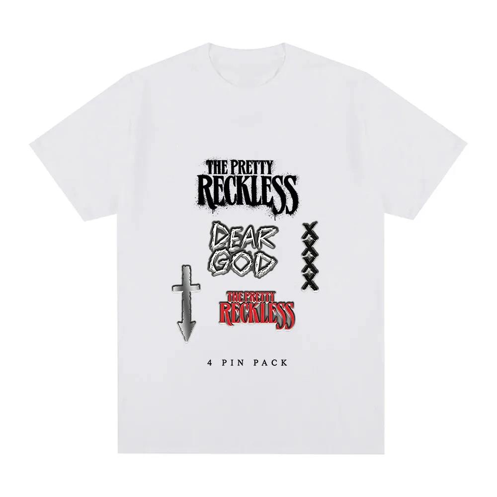 The Pretty Reckless 100% Cotton T-shirt 2026 New Tour Graphic Print Tees Streetwear Women Men Casual O-Neck Adult Tops Summer