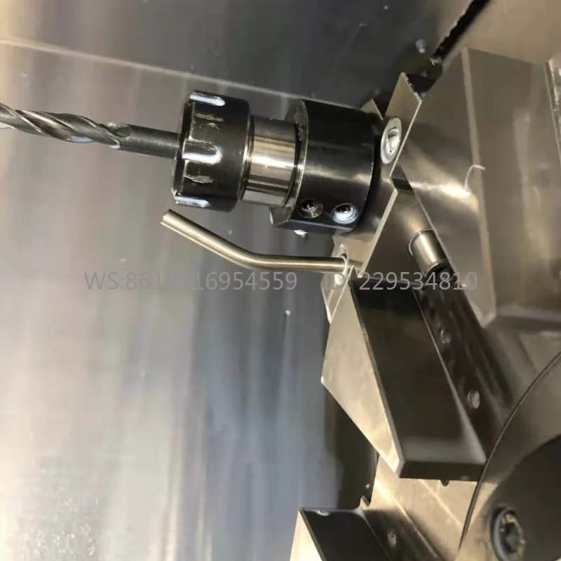 10pcs  Turret numerical control lathe nozzle tool holder water outlet joint tool holder extended nozzle stainless steel M6/M5