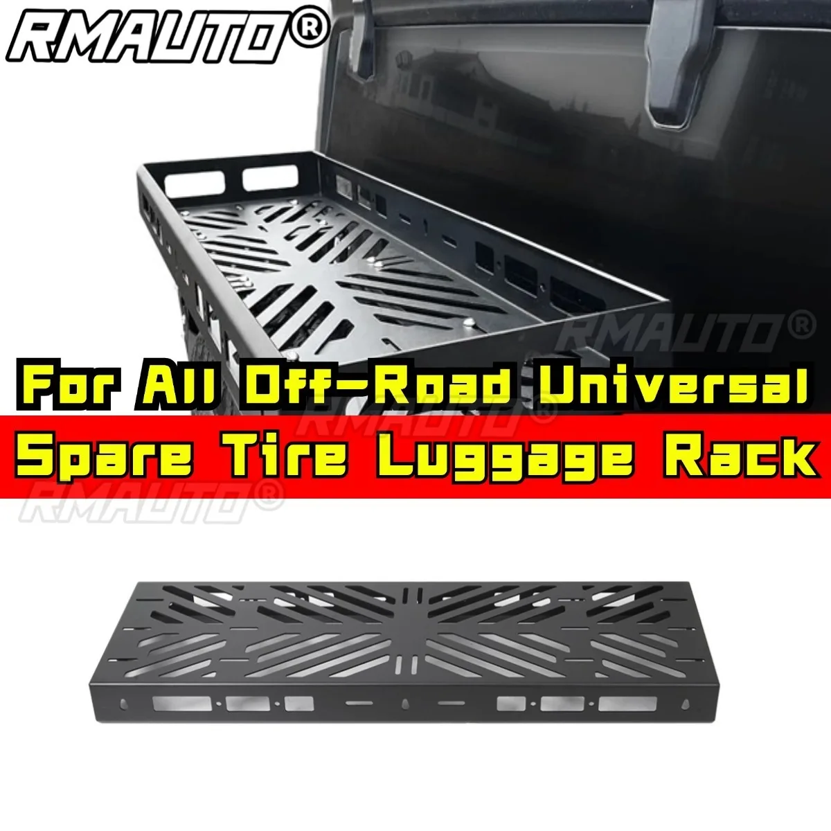 Car Spare Tire Luggage Rack For All Off-Road Universal Wrangler TJ JK JL RV SUV Body Kit Car Accessories