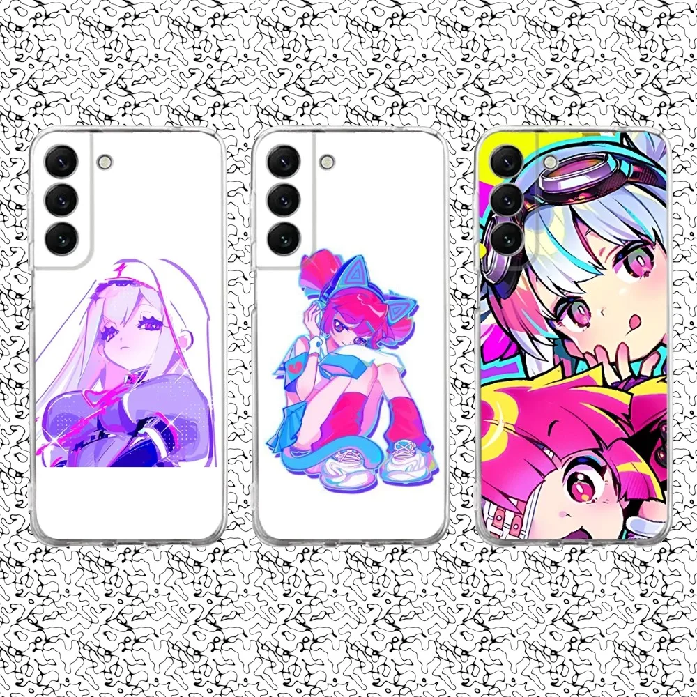 M-Muse D-Dash Game Phone Case Silicone For Samsung S30,S23,21,22,20 Ultra,S20 FE lite,S10,9,PIus Note20ultra Cover Clear