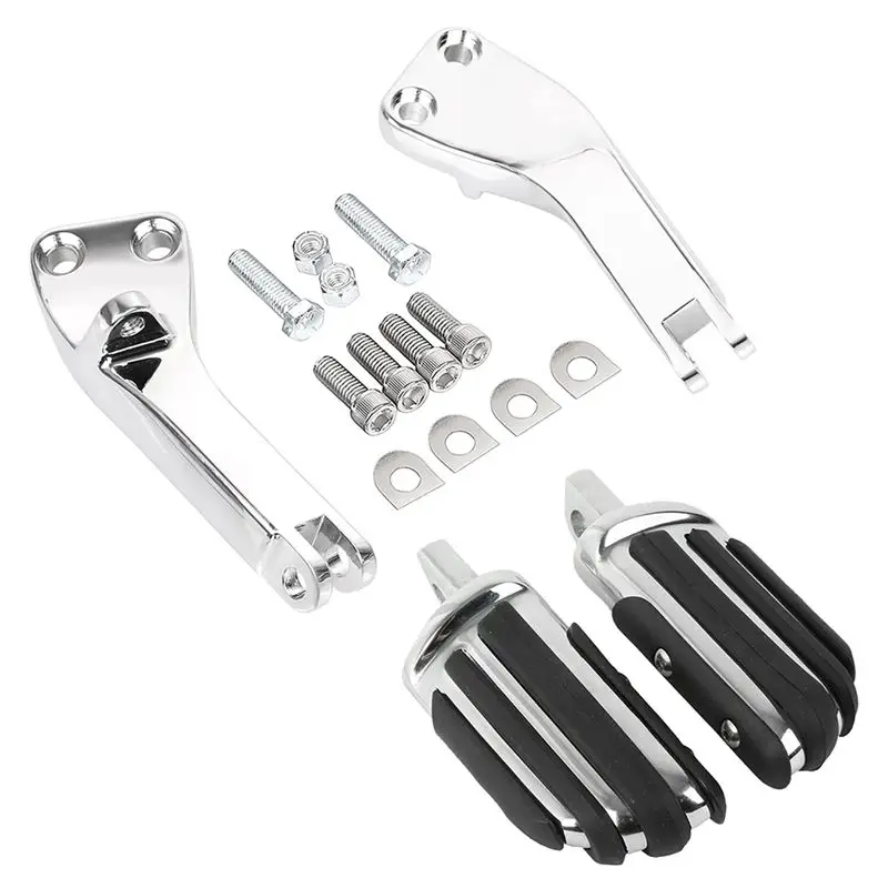 

Strict Rear Foot Pegs Mount Bracket For Dyna Fat Street Bob FXDB FXDL